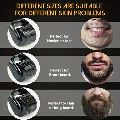 Derma Roller for Hair Beard Facial Growth for Men