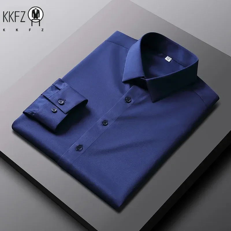 Men's Casual Non Ironing and Wrinkle Resistant Shirt