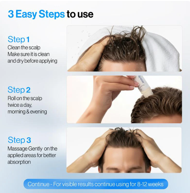 Hair Growth Roll-On Serum