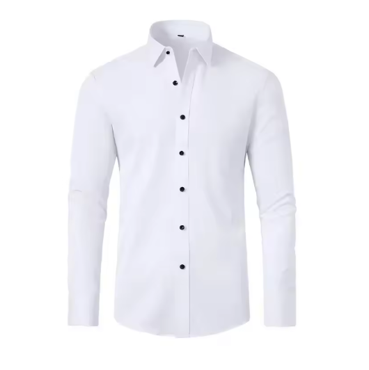 Men's Casual Non Ironing and Wrinkle Resistant Shirt